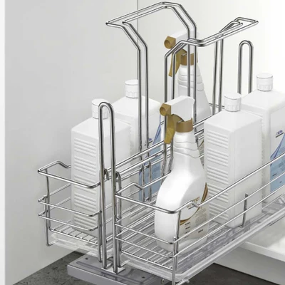 Kitchen Soft-closing Under-sink Pull Out Organizer